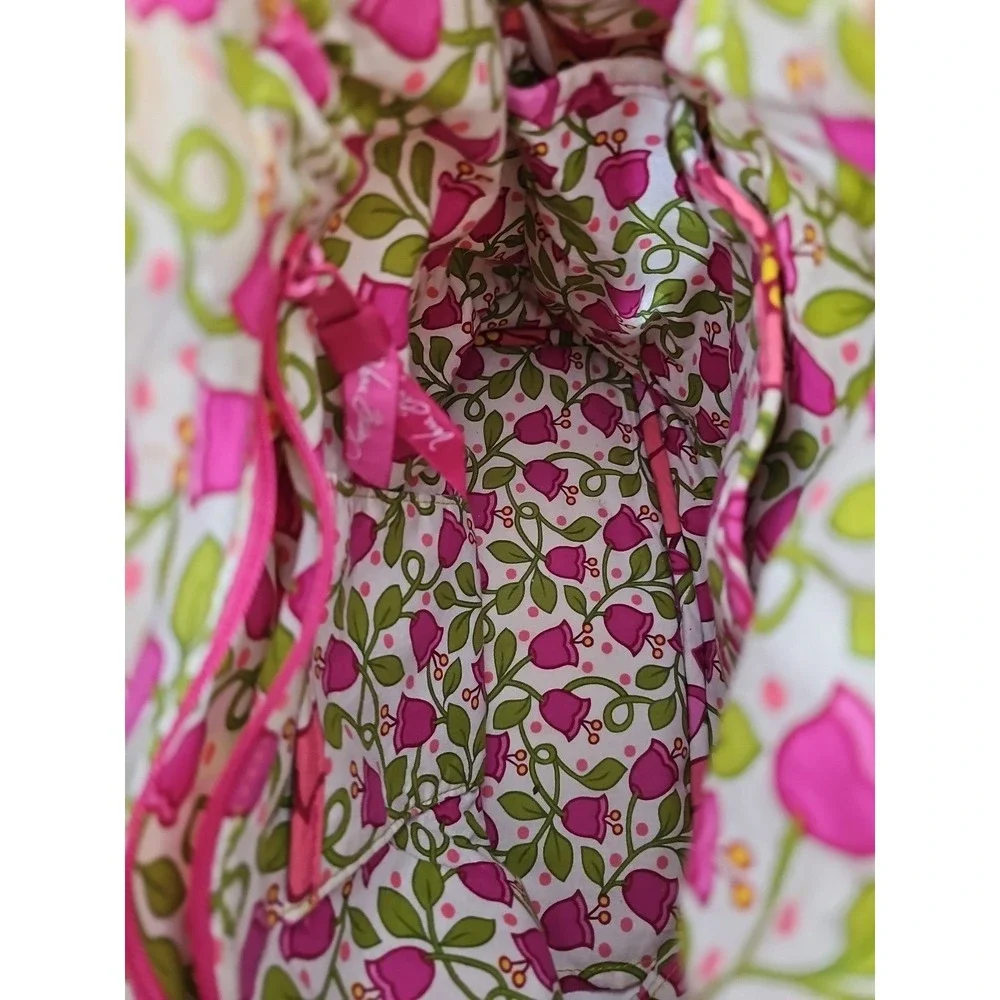 Vera Bradley - Lilli Belle‎ - Medium Size Basket / Craft Tote -